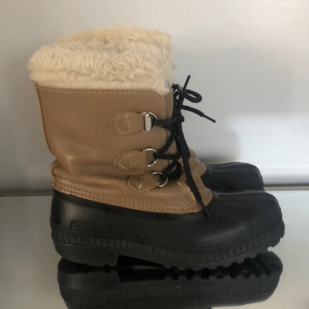 Sorel Caribou Fleece trim Boots item#41